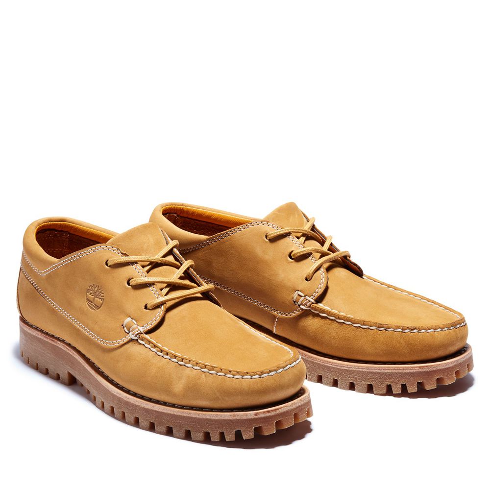 Pantofi Oxford Timberland Barbati Maro - Jackson\'s Landing Moc-Toe - Romania - BGSKTQ569